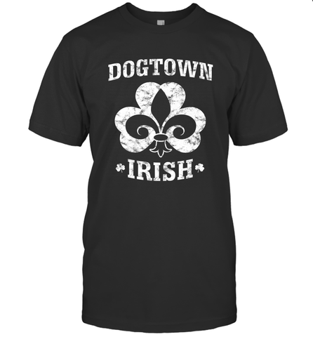 St. Louis Dogtown St. Patrick's Day Dogtown Irish STL Men's T-Shirt Men's T-Shirt / Black / S Men's T-Shirt - trendytshirts1