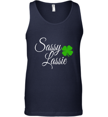 Sassy Lassie St Patty day Men's Tank Top Men's Tank Top - trendytshirts1