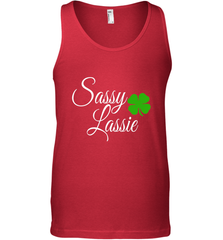 Sassy Lassie St Patty day Men's Tank Top Men's Tank Top - trendytshirts1