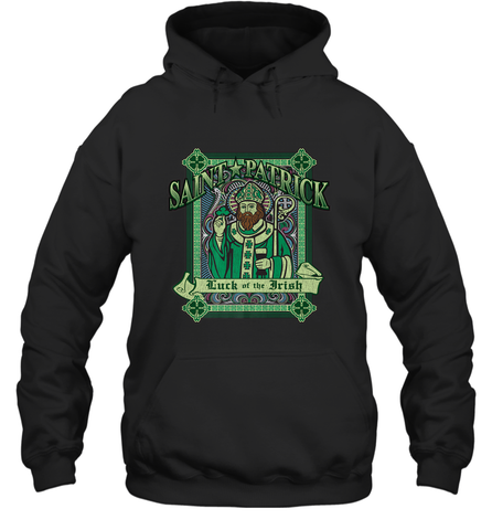 DeNile'Styles St. Patrick Hooded Sweatshirt Hooded Sweatshirt / Black / S Hooded Sweatshirt - trendytshirts1