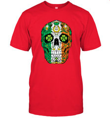 Sugar Skull Leprechaun T Shirt St Patricks Day Women Men Tee Men's T-Shirt Men's T-Shirt - trendytshirts1