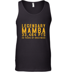 Black Mamba Legendary Mamba Out Farewell Tribute Men's Tank Top