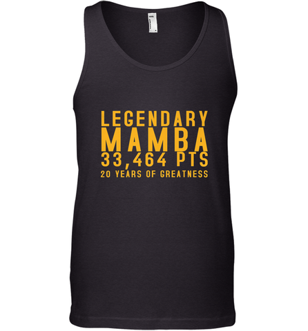 Black Mamba Legendary Mamba Out Farewell Tribute Men's Tank Top Men's Tank Top / Black / XS Men's Tank Top - trendytshirts1