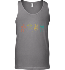 Love ASL Sign language Alphabet Valentines Day Gift idea Men's Tank Top Men's Tank Top - trendytshirts1