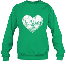 Love Valentines Day Heart Vintage Gift For Men Women Crewneck Sweatshirt Crewneck Sweatshirt - trendytshirts1