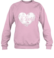 Love Valentines Day Heart Vintage Gift For Men Women Crewneck Sweatshirt Crewneck Sweatshirt - trendytshirts1
