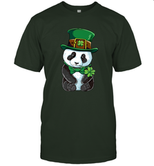 St Patricks Day Leprechaun Panda Cute Irish Tee Gift Men's T-Shirt Men's T-Shirt - trendytshirts1