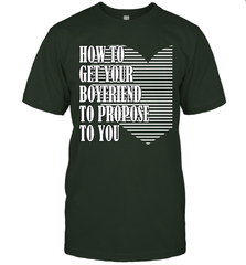 How to get your boyfriend propose to you Valentine Men's T-Shirt Men's T-Shirt - trendytshirts1