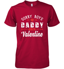 Funny Valentine's Day Present For Your Little Girl, Daughter Men's Premium T-Shirt Men's Premium T-Shirt - trendytshirts1