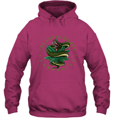 The Green Mamba, Cannabist, Weed Grower Pot Smoker Hooded Sweatshirt Hooded Sweatshirt - trendytshirts1