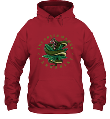 The Green Mamba, Cannabist, Weed Grower Pot Smoker Hooded Sweatshirt Hooded Sweatshirt - trendytshirts1