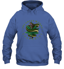 The Green Mamba, Cannabist, Weed Grower Pot Smoker Hooded Sweatshirt Hooded Sweatshirt - trendytshirts1