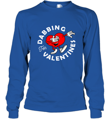 Dabbing Heart For Valentine's Day Art Graphics Heart Gift Long Sleeve T-Shirt Long Sleeve T-Shirt - trendytshirts1