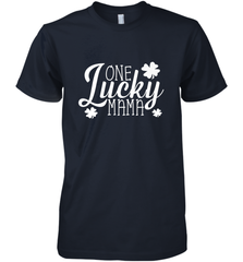 One Lucky Mama Shamrock Gift For Saint Patrick's Day Men's Premium T-Shirt Men's Premium T-Shirt - trendytshirts1