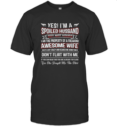 Spoiled Husband Property Of Freaking Wife Valentine's Day Gift Men's T-Shirt