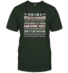 Spoiled Husband Property Of Freaking Wife Valentine's Day Gift Men's T-Shirt Men's T-Shirt - trendytshirts1
