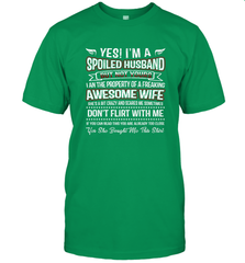 Spoiled Husband Property Of Freaking Wife Valentine's Day Gift Men's T-Shirt Men's T-Shirt - trendytshirts1