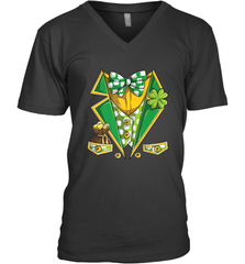 Leprechaun Costume Boys Kids St Patricks Men's V-Neck Men's V-Neck - trendytshirts1