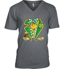 Leprechaun Costume Boys Kids St Patricks Men's V-Neck Men's V-Neck - trendytshirts1