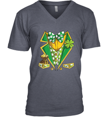 Leprechaun Costume Boys Kids St Patricks Men's V-Neck Men's V-Neck - trendytshirts1
