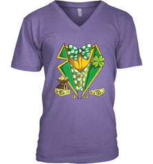 Leprechaun Costume Boys Kids St Patricks Men's V-Neck Men's V-Neck - trendytshirts1