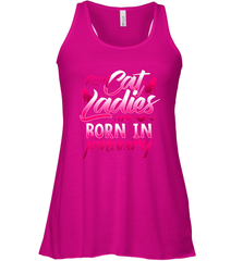 Cat Lady Born In January Cat Lover Birthday Gift For Women's Racerback Tank Women's Racerback Tank - trendytshirts1