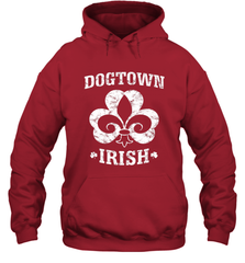 St. Louis Dogtown St. Patrick's Day Dogtown Irish STL Hooded Sweatshirt Hooded Sweatshirt - trendytshirts1
