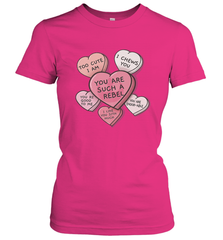 Star Wars Valentines Candy Heart Quotes Women's T-Shirt Women's T-Shirt - trendytshirts1