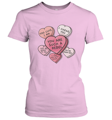 Star Wars Valentines Candy Heart Quotes Women's T-Shirt Women's T-Shirt - trendytshirts1