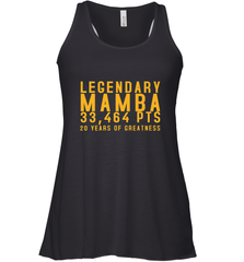 Black Mamba Legendary Mamba Out Farewell Tribute Women's Racerback Tank Women's Racerback Tank - trendytshirts1