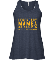 Black Mamba Legendary Mamba Out Farewell Tribute Women's Racerback Tank Women's Racerback Tank - trendytshirts1