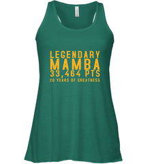 Black Mamba Legendary Mamba Out Farewell Tribute Women's Racerback Tank Women's Racerback Tank - trendytshirts1