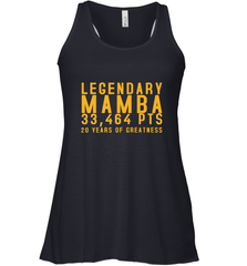 Black Mamba Legendary Mamba Out Farewell Tribute Women's Racerback Tank Women's Racerback Tank - trendytshirts1