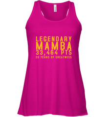 Black Mamba Legendary Mamba Out Farewell Tribute Women's Racerback Tank Women's Racerback Tank - trendytshirts1