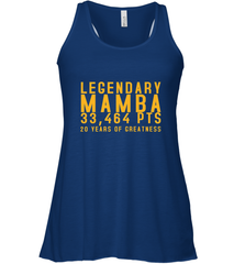 Black Mamba Legendary Mamba Out Farewell Tribute Women's Racerback Tank Women's Racerback Tank - trendytshirts1