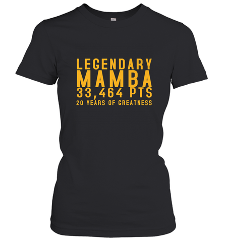 Black Mamba Legendary Mamba Out Farewell Tribute Women's T-Shirt Women's T-Shirt / Black / S Women's T-Shirt - trendytshirts1