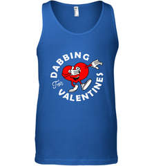 Dabbing Heart For Valentine's Day Art Graphics Heart Gift Men's Tank Top Men's Tank Top - trendytshirts1