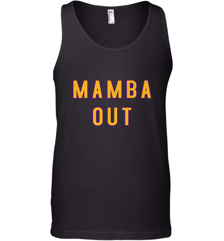 Mamba Out Limited Edition Farewell Tribute Men's Tank Top Men's Tank Top / Black / XS Men's Tank Top - trendytshirts1