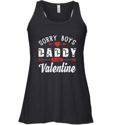 Funny Valentine's Day Present For Your Little Girl, Daughter Women's Racerback Tank