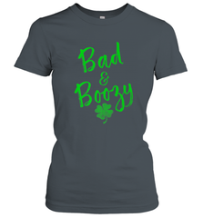 Bad and Boozy , St Patricks Day Beer Drinking Women's T-Shirt Women's T-Shirt - trendytshirts1
