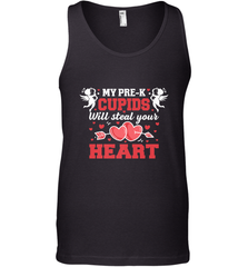 Teacher Valentine's Day Pre K Cupids Art Graphics Heart Love Men's Tank Top Men's Tank Top - trendytshirts1