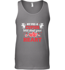 Teacher Valentine's Day Pre K Cupids Art Graphics Heart Love Men's Tank Top Men's Tank Top - trendytshirts1