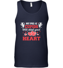 Teacher Valentine's Day Pre K Cupids Art Graphics Heart Love Men's Tank Top Men's Tank Top - trendytshirts1