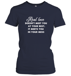 Real love funny quotes for valentine Women's T-Shirt