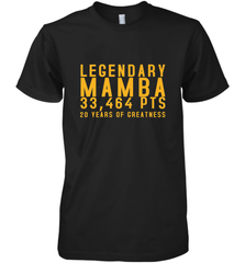 Black Mamba Legendary Mamba Out Farewell Tribute Men's Premium T-Shirt Men's Premium T-Shirt - trendytshirts1