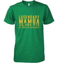 Black Mamba Legendary Mamba Out Farewell Tribute Men's Premium T-Shirt