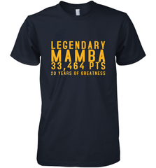 Black Mamba Legendary Mamba Out Farewell Tribute Men's Premium T-Shirt Men's Premium T-Shirt - trendytshirts1