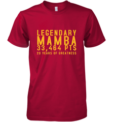 Black Mamba Legendary Mamba Out Farewell Tribute Men's Premium T-Shirt Men's Premium T-Shirt - trendytshirts1