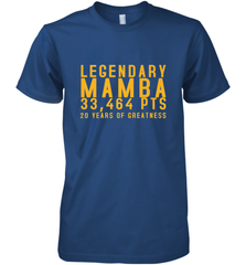 Black Mamba Legendary Mamba Out Farewell Tribute Men's Premium T-Shirt Men's Premium T-Shirt - trendytshirts1