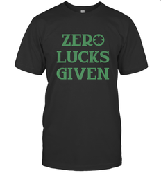 St. Patrick's Day Zero Lucks Given Graphic Men's T-Shirt